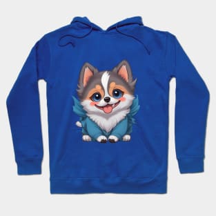 Pomsky Puppy Hoodie